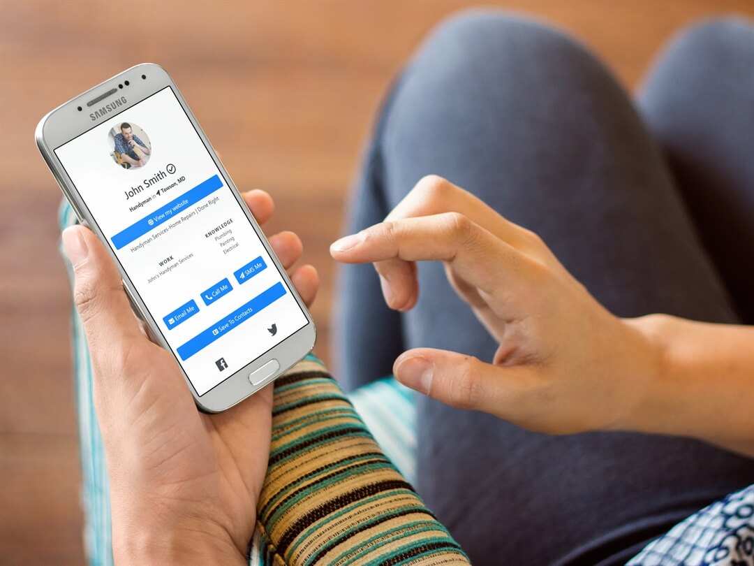Cheap Virtual Business Card Creator Delaware 
