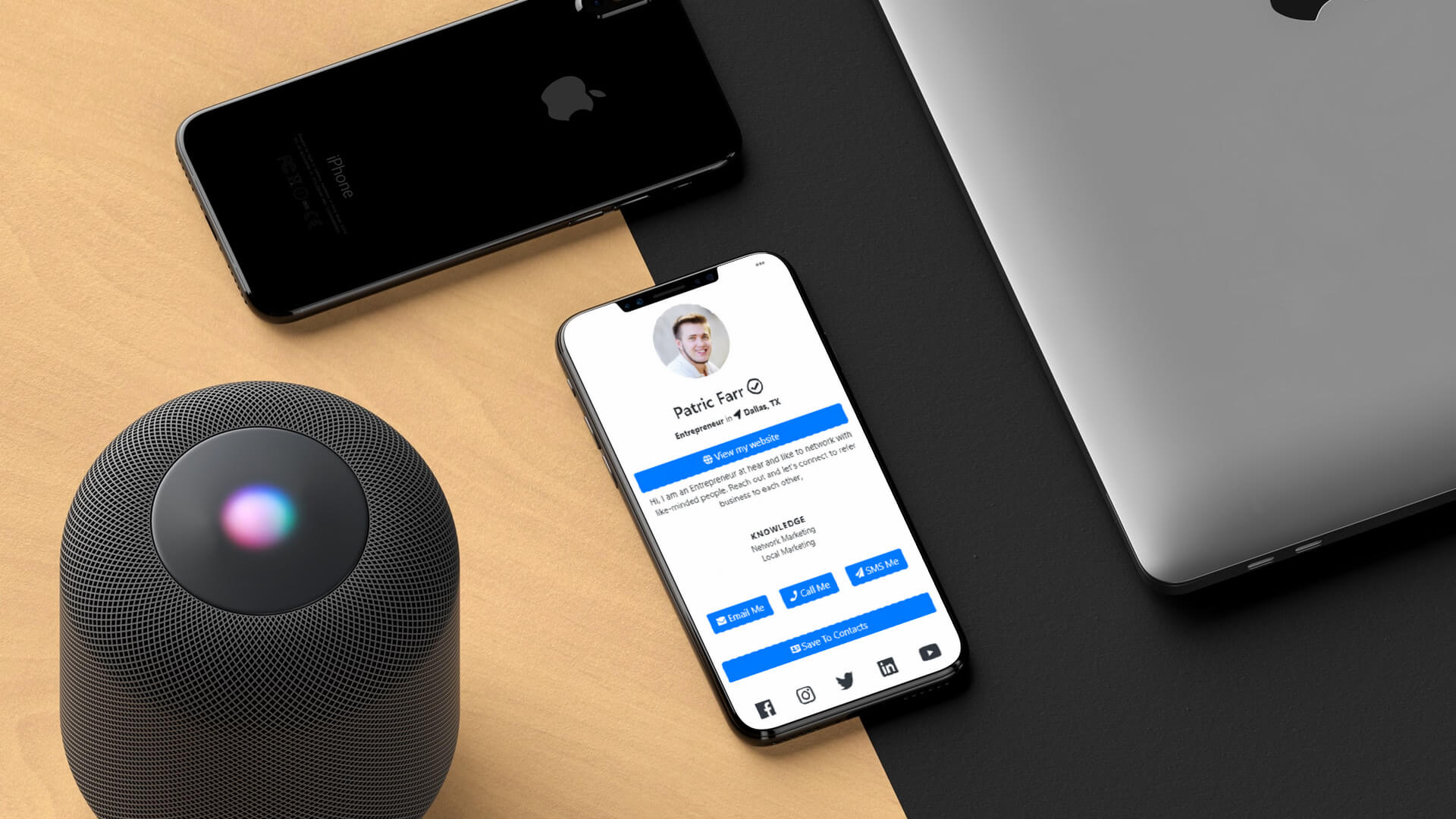 Cheapest Electronic Business Card Android Georgia 