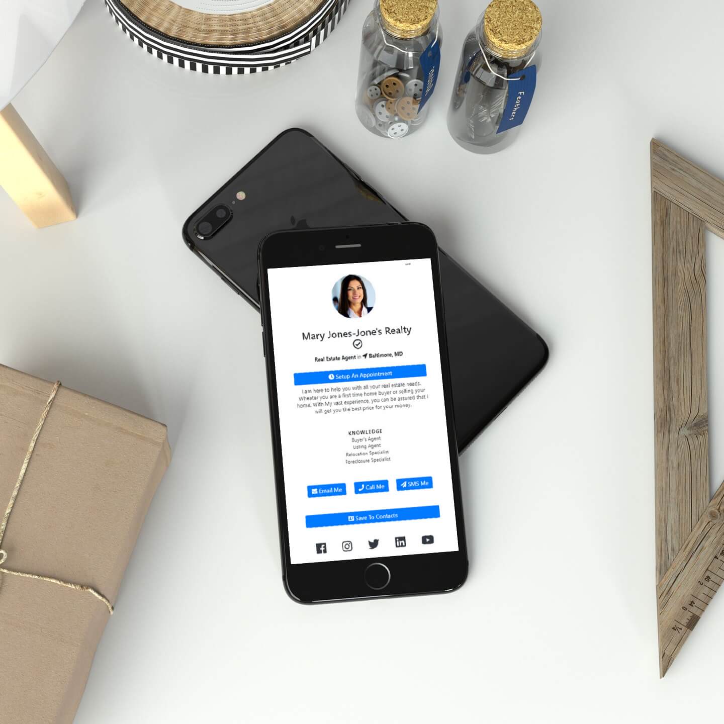 Cheapest Electronic Business Card Iphone Michigan 