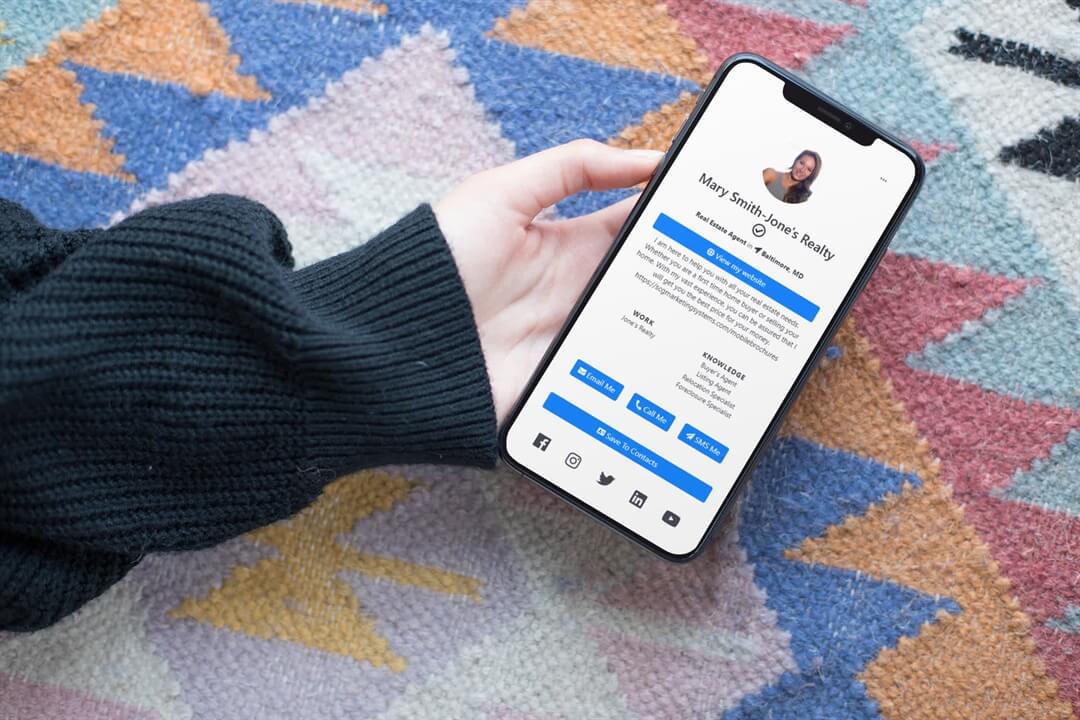 Cheap Virtual Business Card App Oregon 